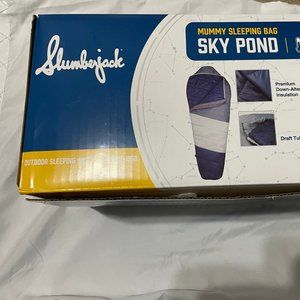 Slumberjack mummy outdoor sleeping bag SKY POND - 40 F - 33inx84in